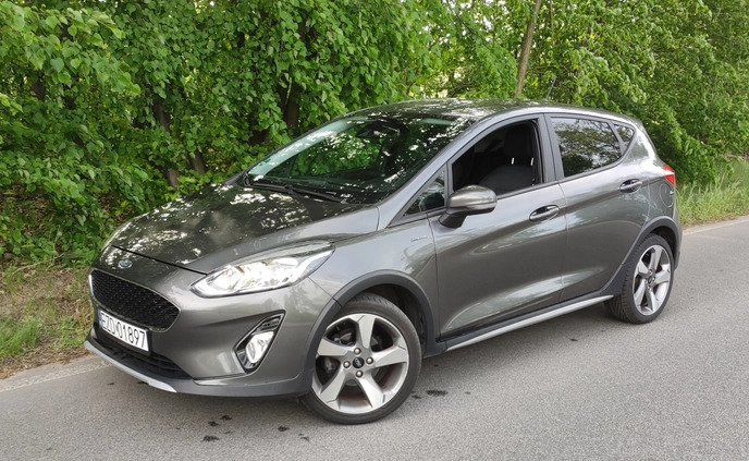Ford Fiesta cena 44900 przebieg: 57000, rok produkcji 2020 z Libiąż małe 742